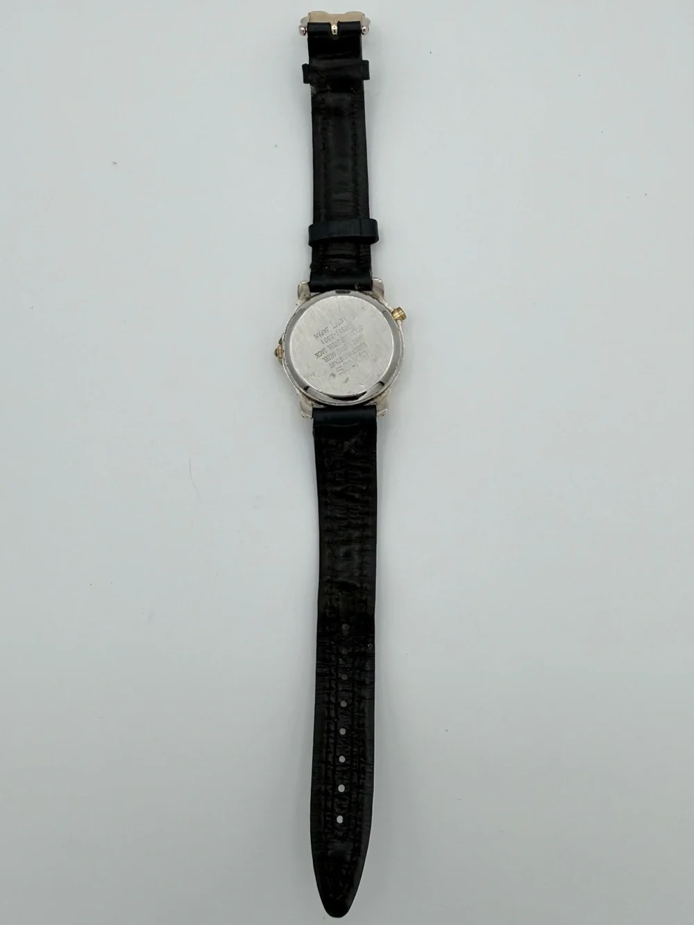 RARE Vintage Disney Mickey Mouse Lorus Watch V522-X001 - TIME WORKS / NO MELODY